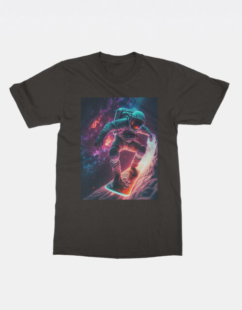 Galaxy Surfing Astronaut T-Shirt