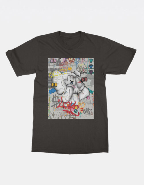 Graffiti Kaws T-Shirt